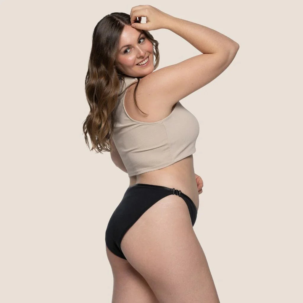 ado, Boutique, Coton bio, Culotte classique, culotte détachable, Culottes Menstruelles, Flux moyen & abondant, Lingerie, Made in France, new, post-partum, TRIO