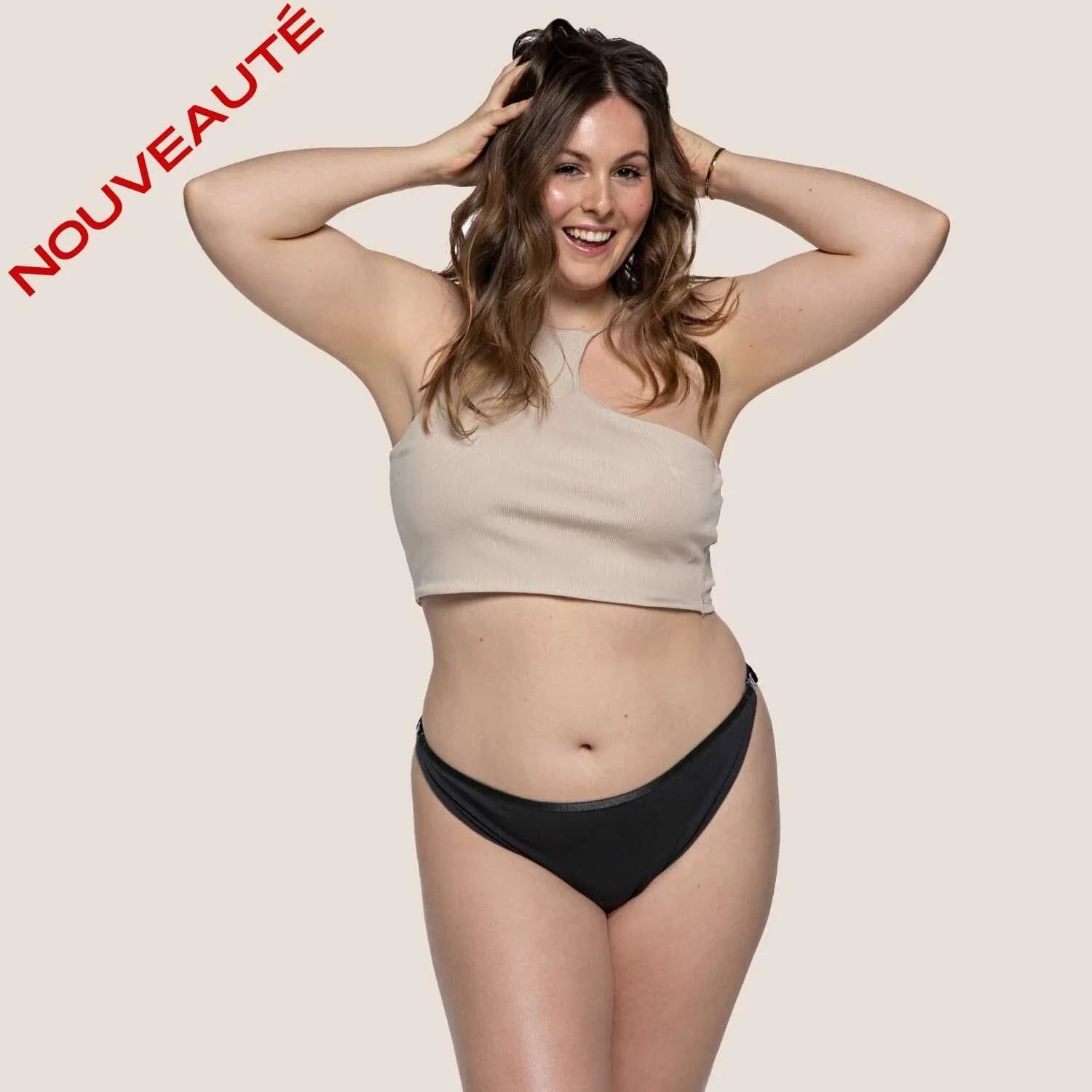 ado, Boutique, Coton bio, Culotte classique, culotte détachable, Culottes Menstruelles, Flux moyen & abondant, Lingerie, Made in France, new, post-partum, TRIO